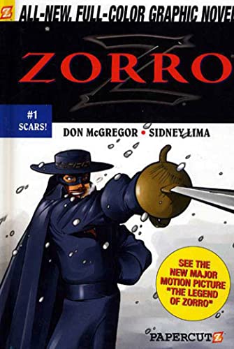 cover image Zorro #1: Scars!