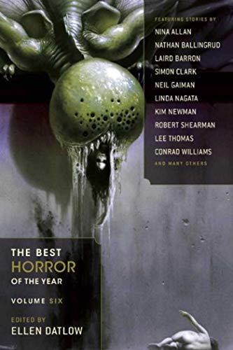 cover image The Best Horror of the Year: Volume Six