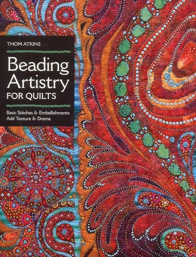 cover image Beading Artistry for Quilts: 
Basic Stitches & Embellishments ● Add Texture & Drama