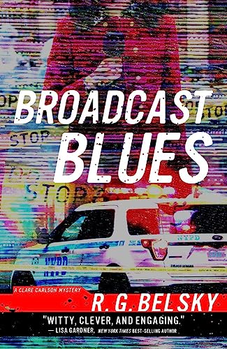 cover image Broadcast Blues: A Clare Carlson Mystery