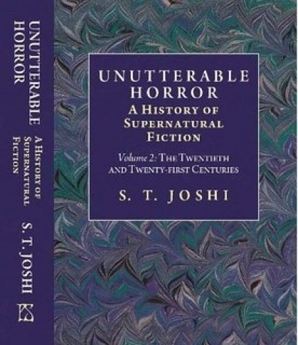 cover image Unutterable Horror: A History of Supernatural Fiction