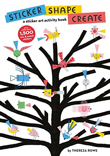 cover image Sticker Shape Create: A Sticker Art Activity Book