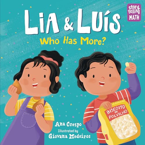 cover image Lia & Luís: Who Has More? (Storytelling Math)