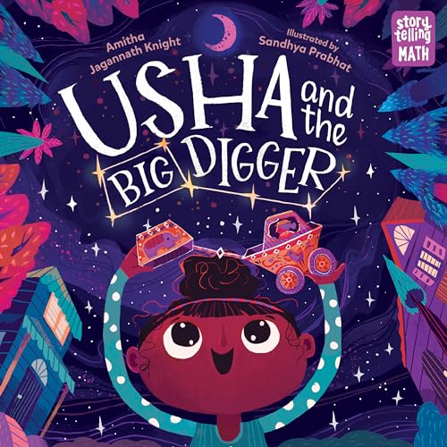 cover image Usha and the Big Digger (Storytelling Math)