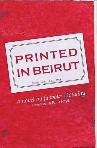cover image Printed in Beirut