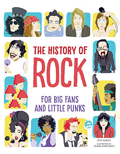 cover image The History of Rock: For Big Fans and Little Punks