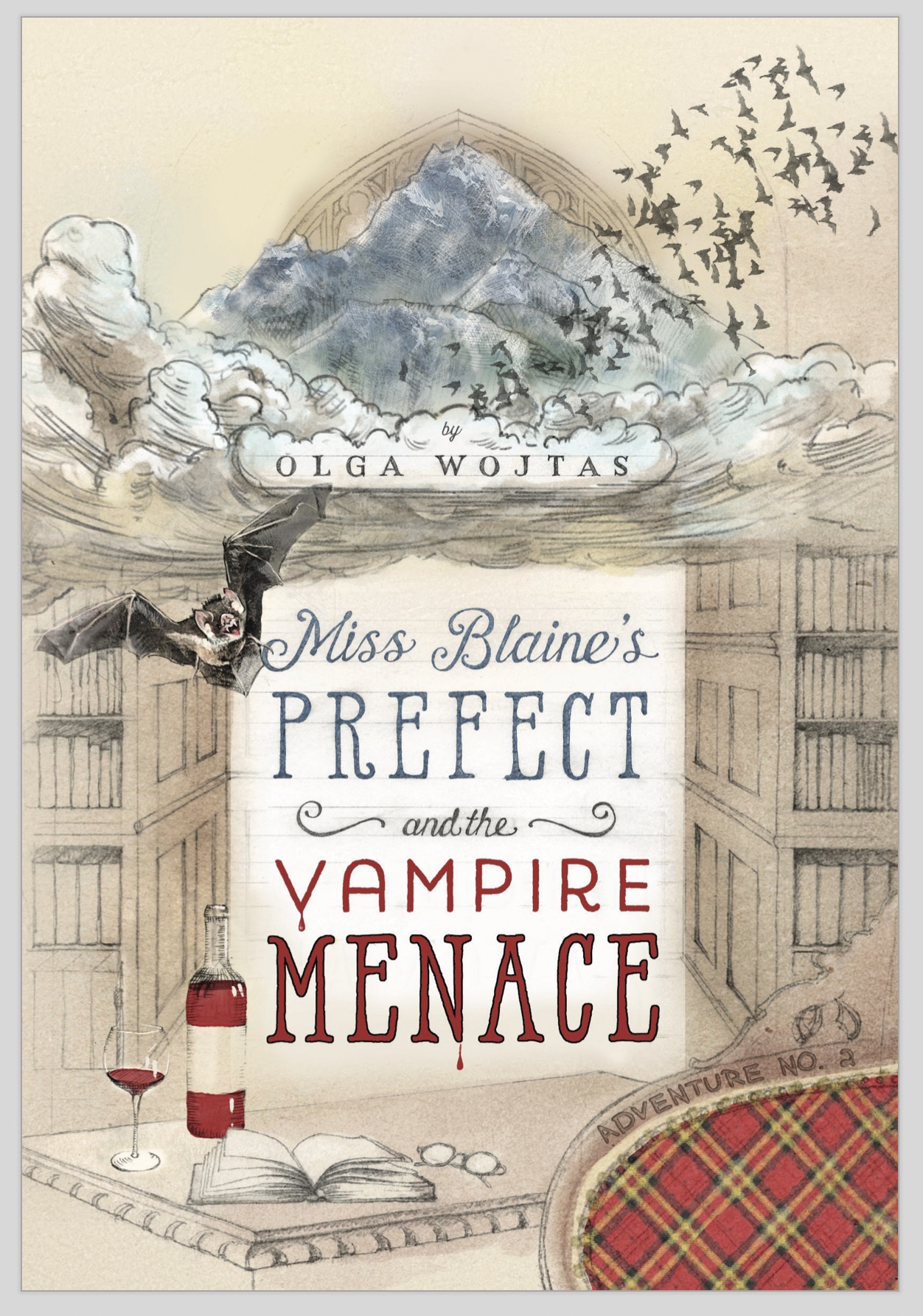 cover image Miss Blaine’s Prefect and the Vampire Menace 