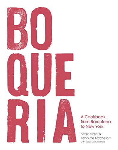 cover image Boqueria: A Cookbook, from Barcelona to New York