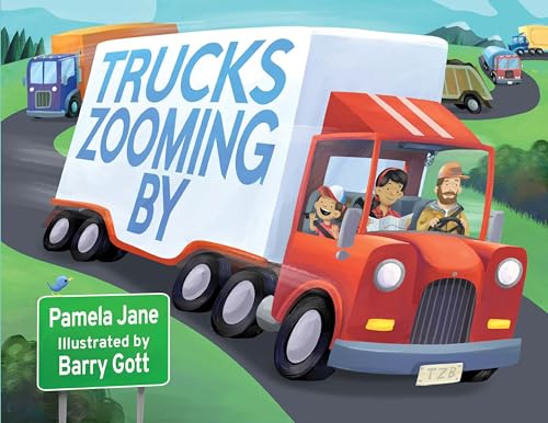 cover image Trucks Zooming By