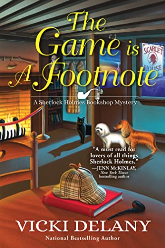 cover image The Game Is a Footnote: A Sherlock Holmes Bookshop Mystery