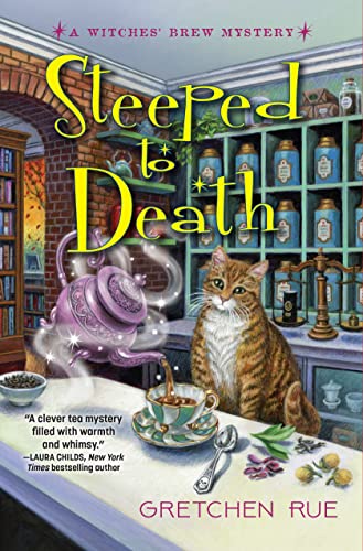 cover image Steeped to Death: A Witches’ Brew Mystery