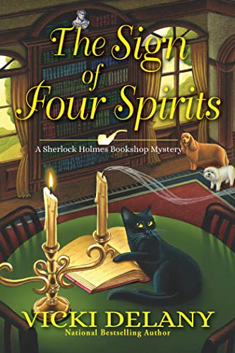 cover image The Sign of Four Spirits: A Sherlock Holmes Bookshop Mystery