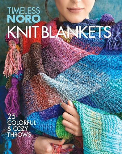 cover image Timeless Noro Knit Blankets: 25 Colorful & Cozy Throws 