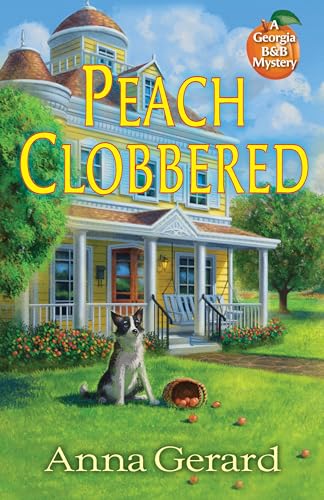 cover image Peach Clobbered: A Georgia B&B Mystery