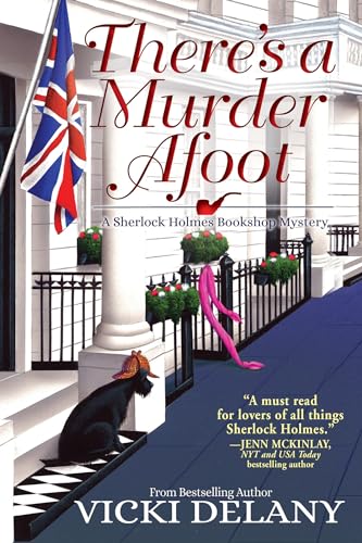 cover image There’s a Murder Afoot: A Sherlock Holmes Bookshop Mystery