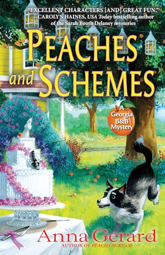 cover image Peaches and Schemes: A Georgia B&B Mystery