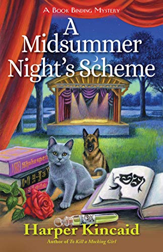cover image A Midsummer Night’s Scheme: A Book Binding Mystery