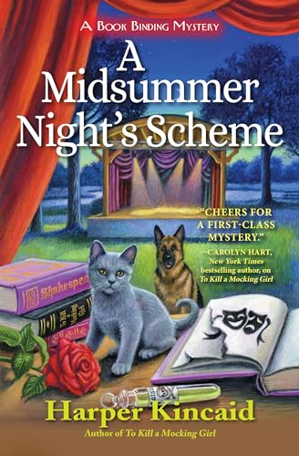 cover image A Midsummer Night’s Scheme: A Book Binding Mystery