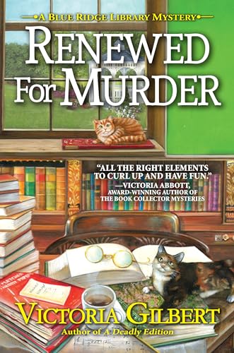 cover image Renewed for Murder: A Blue Ridge Library Mystery