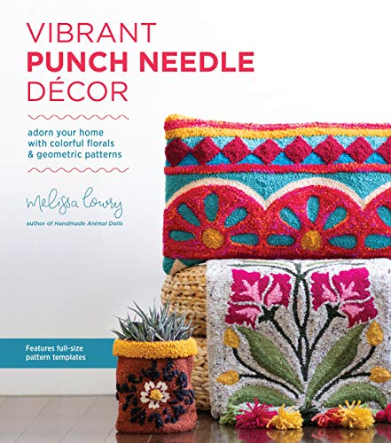 cover image Vibrant Punch Needle Décor: Adorn Your Home with Colorful Florals and Geometric Patterns 