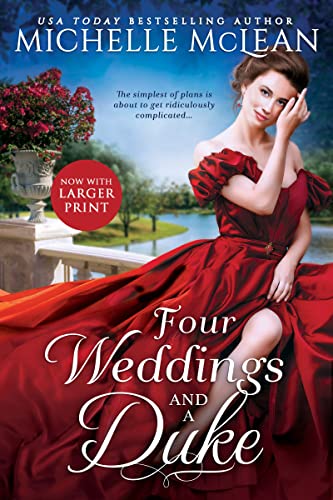 cover image Four Weddings and a Duke