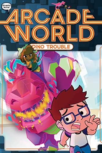 cover image Dino Trouble (Arcade World #1)