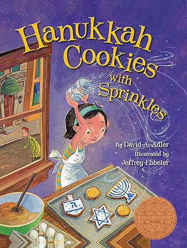 cover image Hanukkah Cookies with Sprinkles
