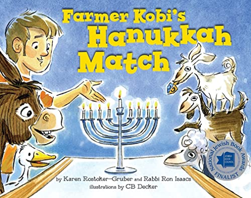 cover image Farmer Kobi’s Hanukkah Match