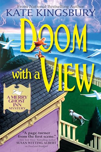 cover image Doom with a View: A Merry Ghost Inn Mystery