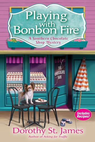 cover image Playing with Bonbon Fire: A Southern Chocolate Shop Mystery