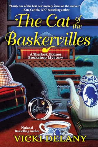 cover image The Cat of the Baskervilles: A Sherlock Holmes Bookshop Mystery