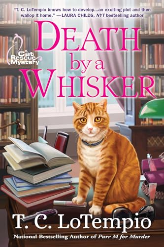cover image Death by a Whisker: A Cat Rescue Mystery 