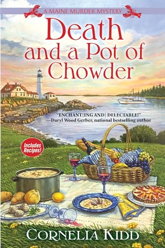 cover image Death and a Pot of Chowder: A Maine Murder Mystery