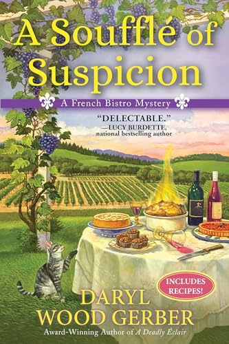 cover image A Soufflé of Suspicion: A French Bistro Mystery