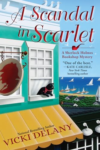 cover image A Scandal in Scarlet: A Sherlock Holmes Bookshop Mystery