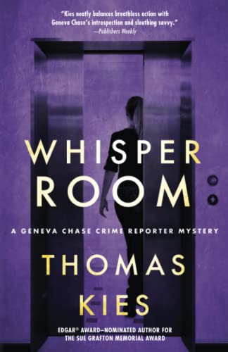 cover image Whisper Room: A Geneva Chase Crime Reporter Mystery