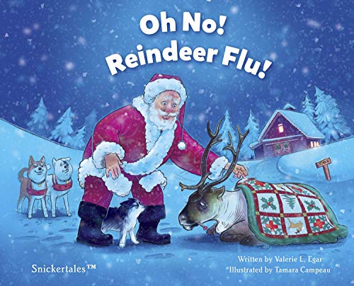 cover image Oh No! Reindeer Flu!