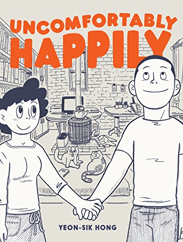 cover image Uncomfortably Happy 