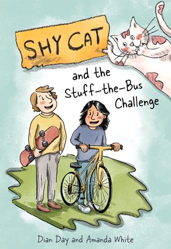 cover image Shy Cat and the Stuff-the-Bus Challenge (Shy Cat #1)