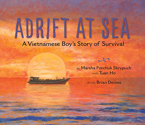 cover image Adrift at Sea: A Vietnamese Boy’s Story of Survival
