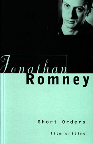 cover image Short Orders: Writings on Film