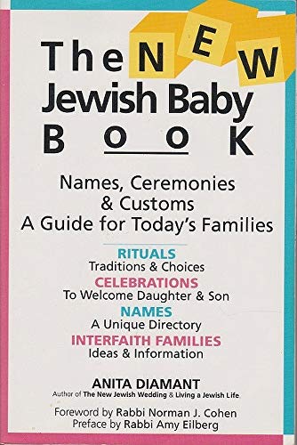cover image The New Jewish Baby Book: Names, Ceremonies and Customs: A Guide for Today's Families