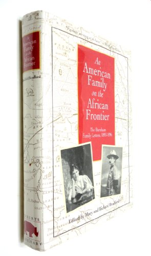 cover image An American Family on the African Frontier: The Burnham Family Letters, 1893-1896