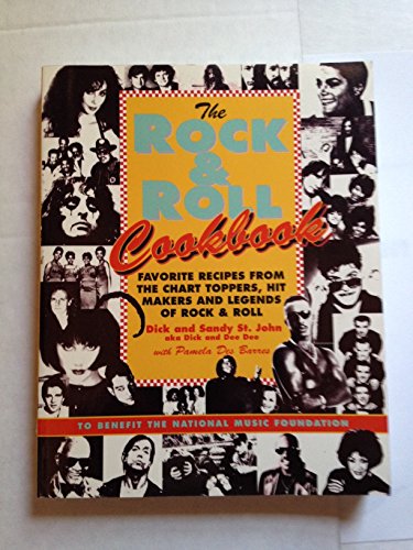 cover image Rock and Roll Cookbook: Favorite Recipes from the Chart Toppers, Hitmakers and Legends of Rock and Roll