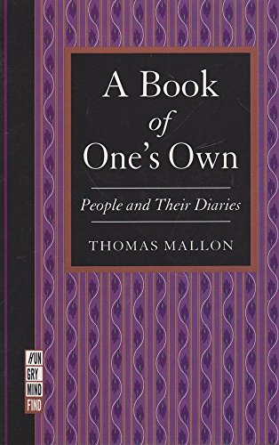 cover image A Book of One's Own: People and Their Diaries
