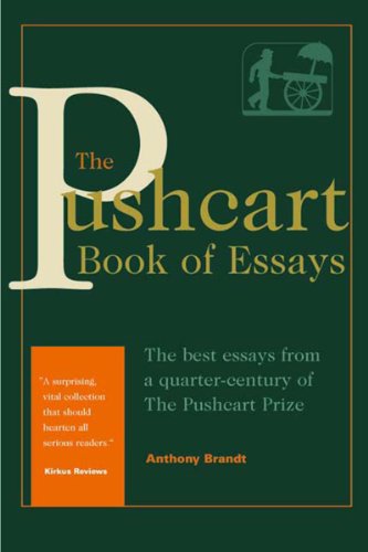 cover image THE PUSHCART BOOK OF ESSAYS