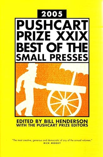 cover image THE PUSHCART PRIZE 2005 XXIX