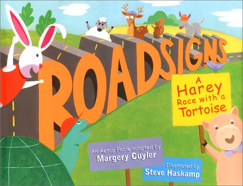 cover image Roadsigns: A Hare-Y Race with a Tortoise