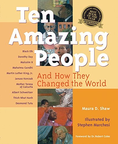 cover image TEN AMAZING PEOPLE: And How They Changed the World