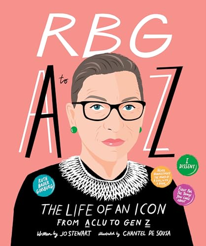 cover image RBG A to Z: The Life of an Icon from ACLU to Gen Z